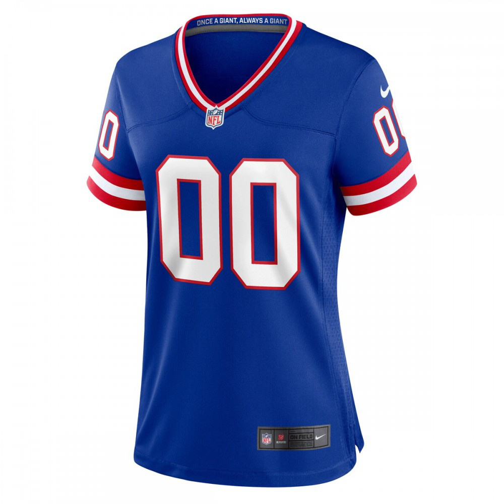 New York Giants Women's Classic Custom Game Jersey - Royal-Pro Kit Vault | Brand New 26/27 Sports Jerseys
