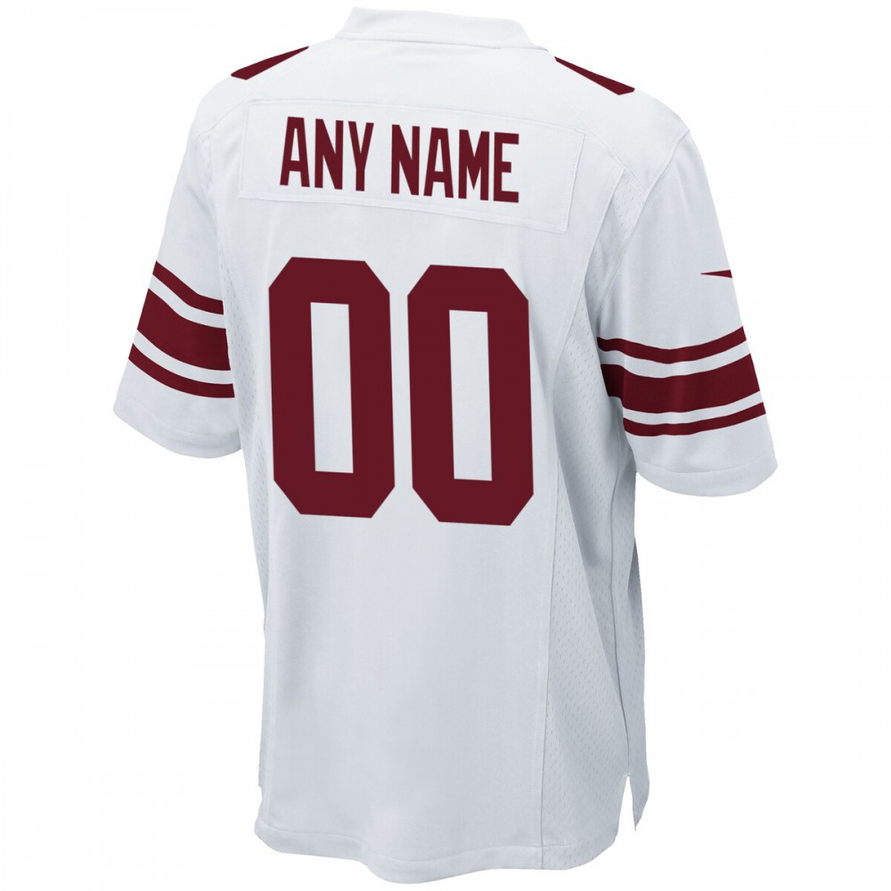 New York Giants Custom Game Jersey - White-Pro Kit Vault | Brand New 26/27 Sports Jerseys