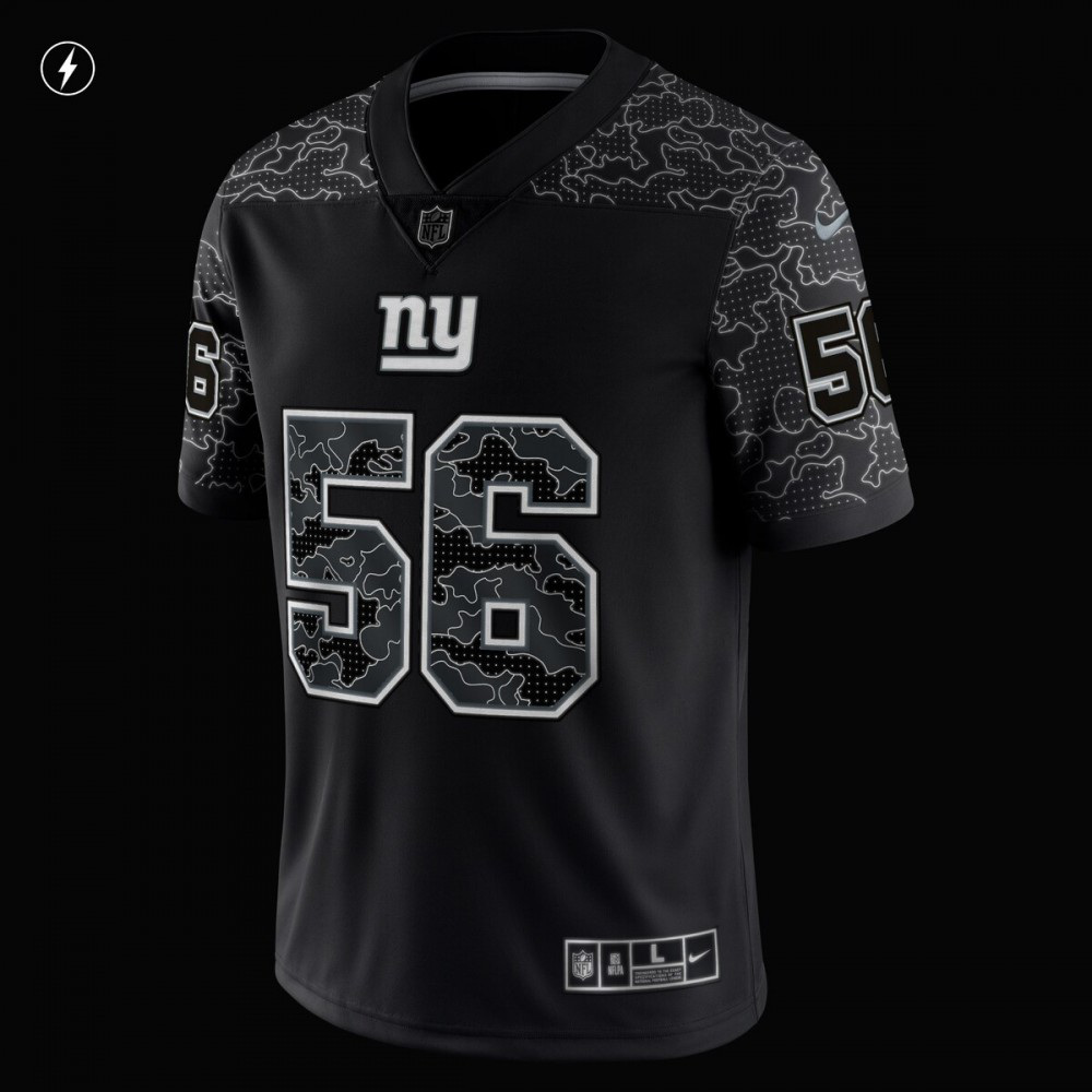 Lawrence Taylor New York Giants Retired Player RFLCTV Limited Jersey - Black-Pro Kit Vault | Brand New 26/27 Sports Jerseys