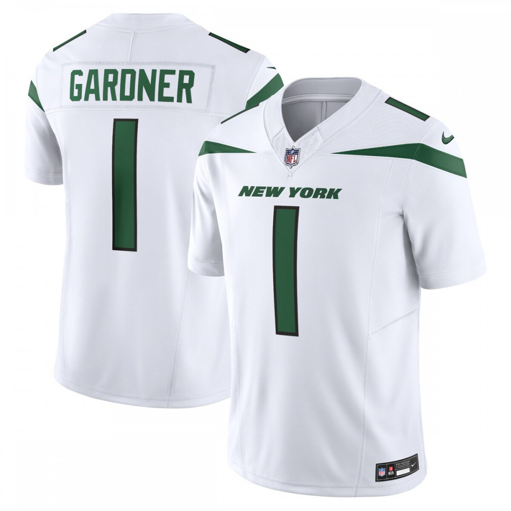Ahmad Sauce Gardner New York Jets Vapor F.U.S.E. Limited Jersey - White-Pro Kit Vault | Brand New 26/27 Sports Jerseys
