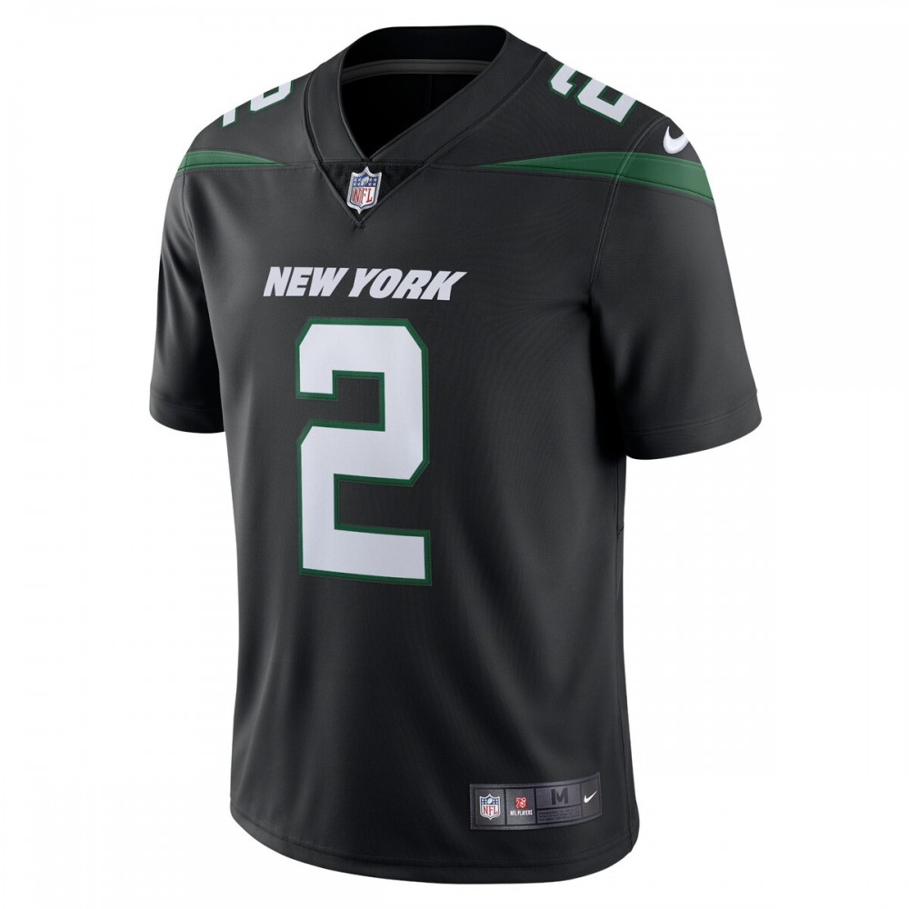 Zach Wilson New York Jets Vapor Limited Jersey - Stealth Black-Pro Kit Vault | Brand New 26/27 Sports Jerseys