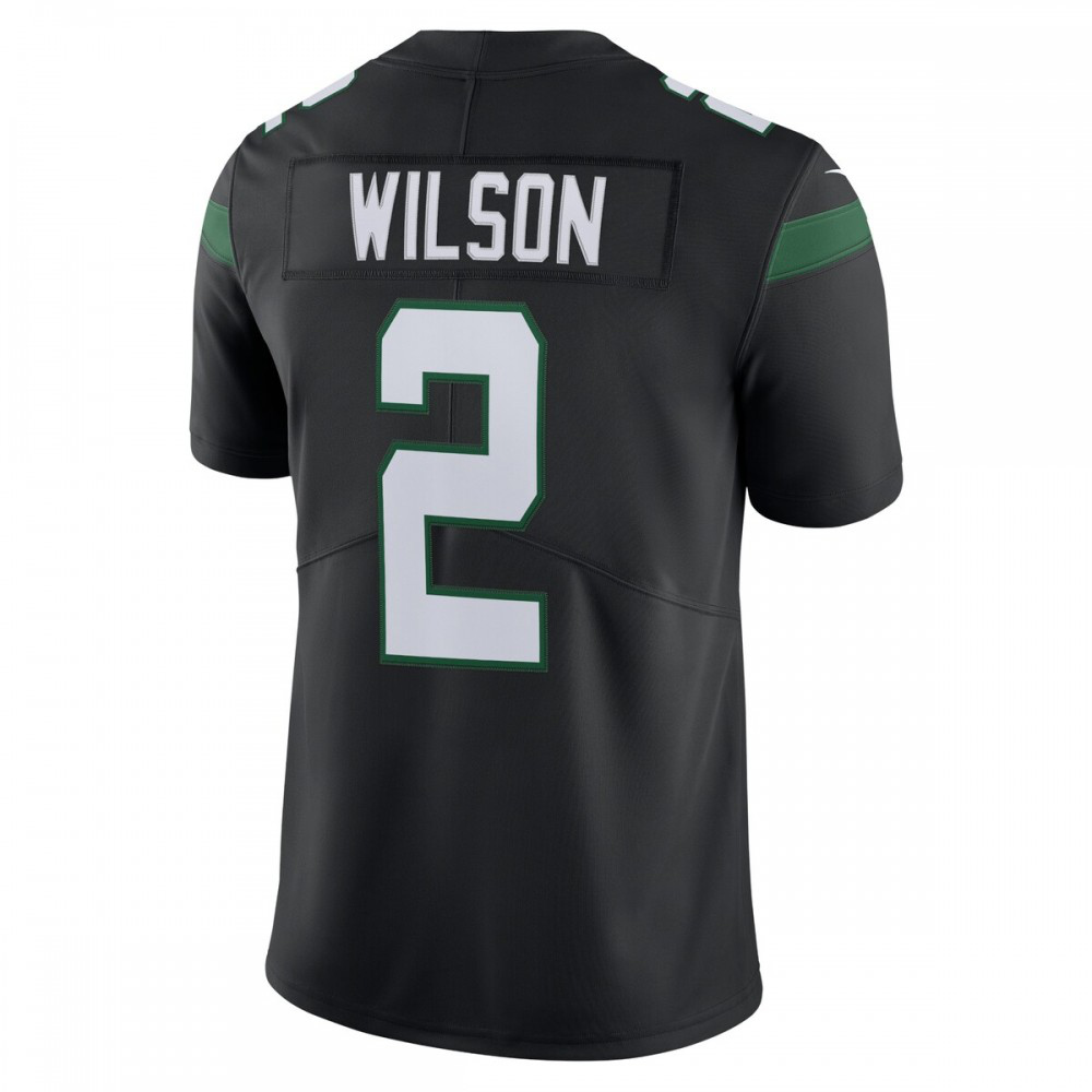Zach Wilson New York Jets Vapor Limited Jersey - Stealth Black-Pro Kit Vault | Brand New 26/27 Sports Jerseys