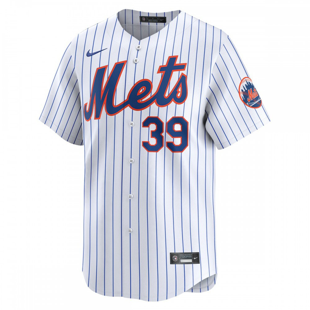Edwin Diaz New York Mets Home Limited Player Jersey - White-Pro Kit Vault | Brand New 26/27 Sports Jerseys
