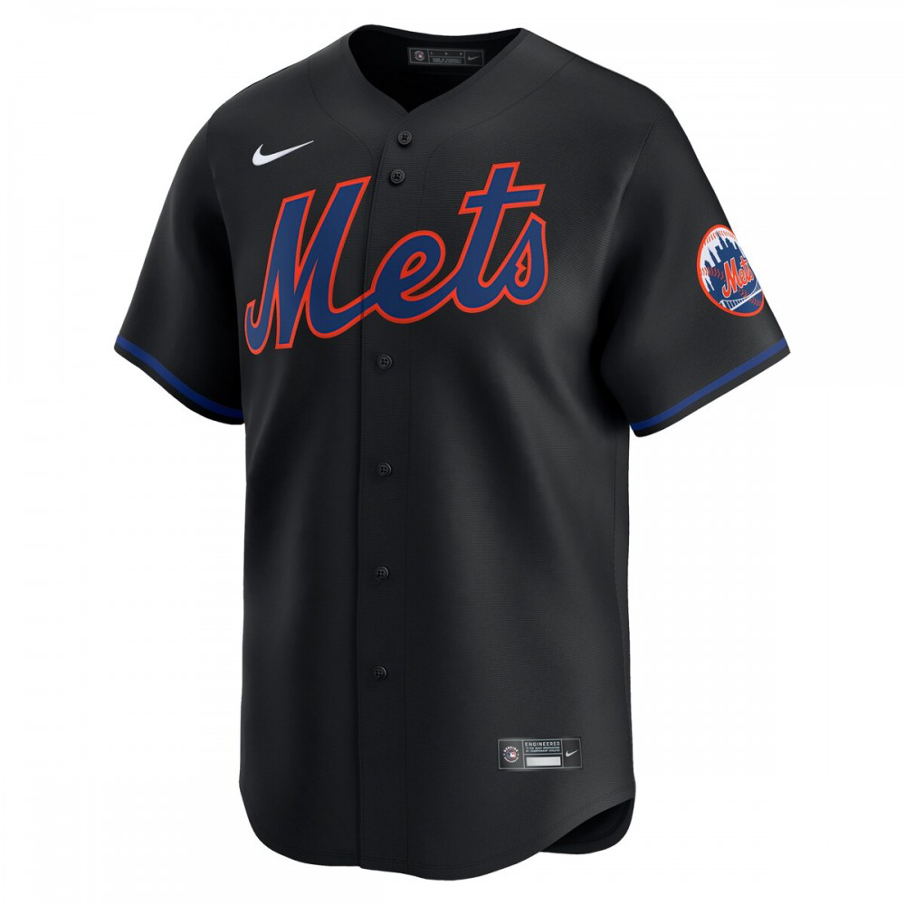 New York Mets Alternate Limited Jersey聽鈥?Black-Pro Kit Vault | Brand New 26/27 Sports Jerseys