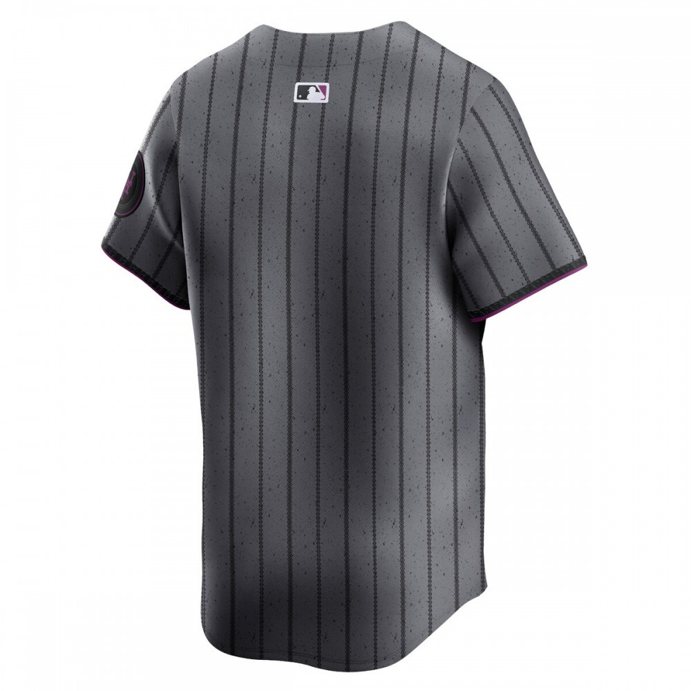 New York Mets 2024 City Connect Limited Jersey - Graphite-Pro Kit Vault | Brand New 26/27 Sports Jerseys