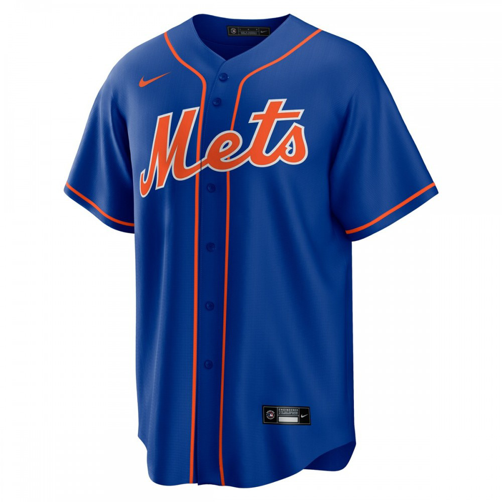 Justin Verlander New York Mets Alternate Replica Player Jersey - Royal-Pro Kit Vault | Brand New 26/27 Sports Jerseys