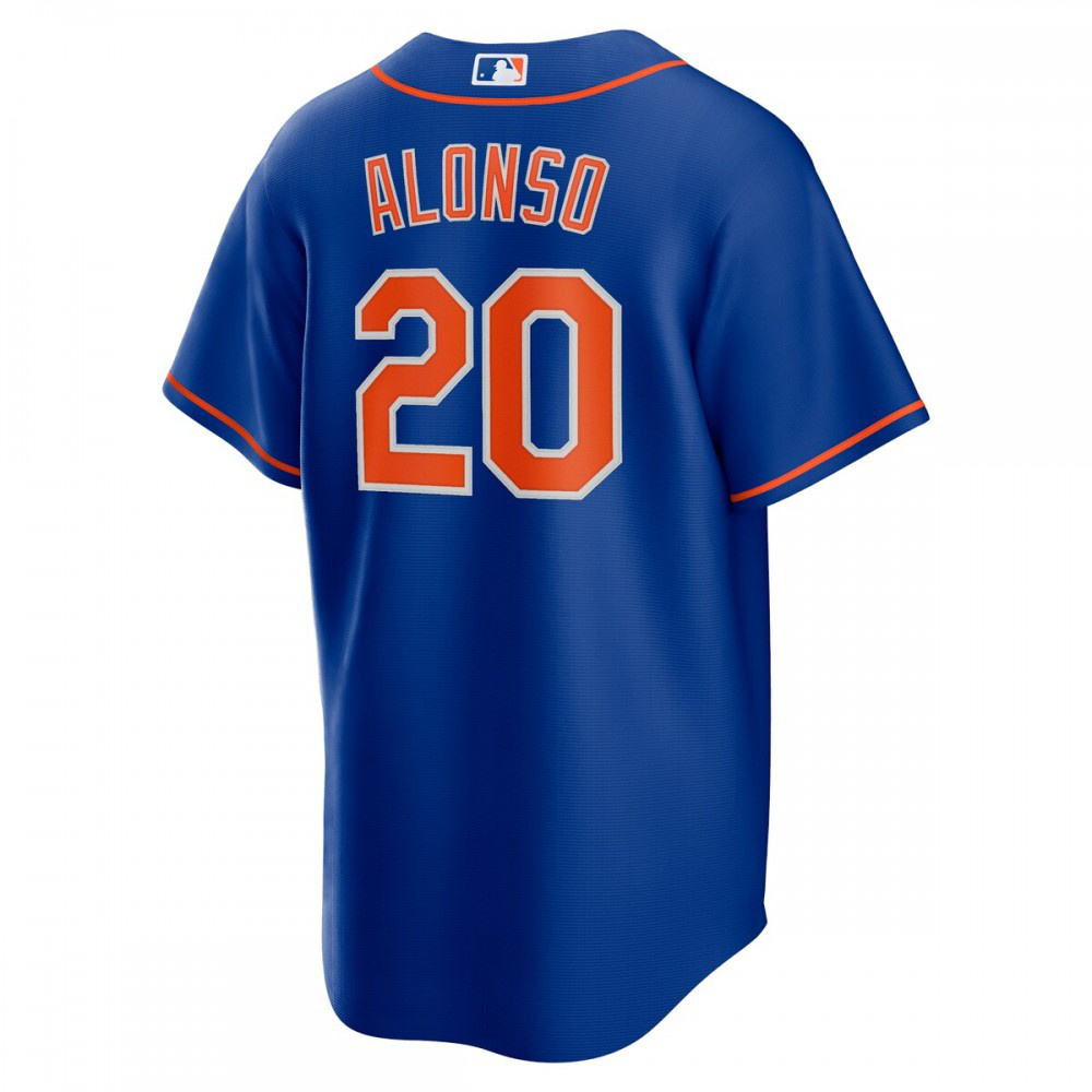 Pete Alonso New York Mets Alternate Replica Player Name Jersey - Royal-Pro Kit Vault | Brand New 26/27 Sports Jerseys