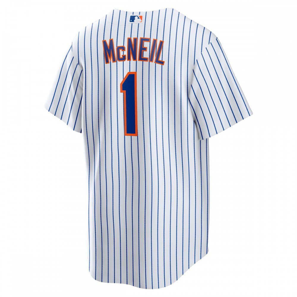 Jeff McNeil New York Mets Home Replica Player Jersey - White-Pro Kit Vault | Brand New 26/27 Sports Jerseys