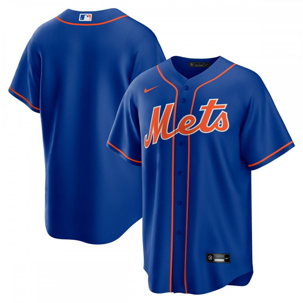 New York Mets Alternate Replica Team Jersey - Royal-Pro Kit Vault | Brand New 26/27 Sports Jerseys