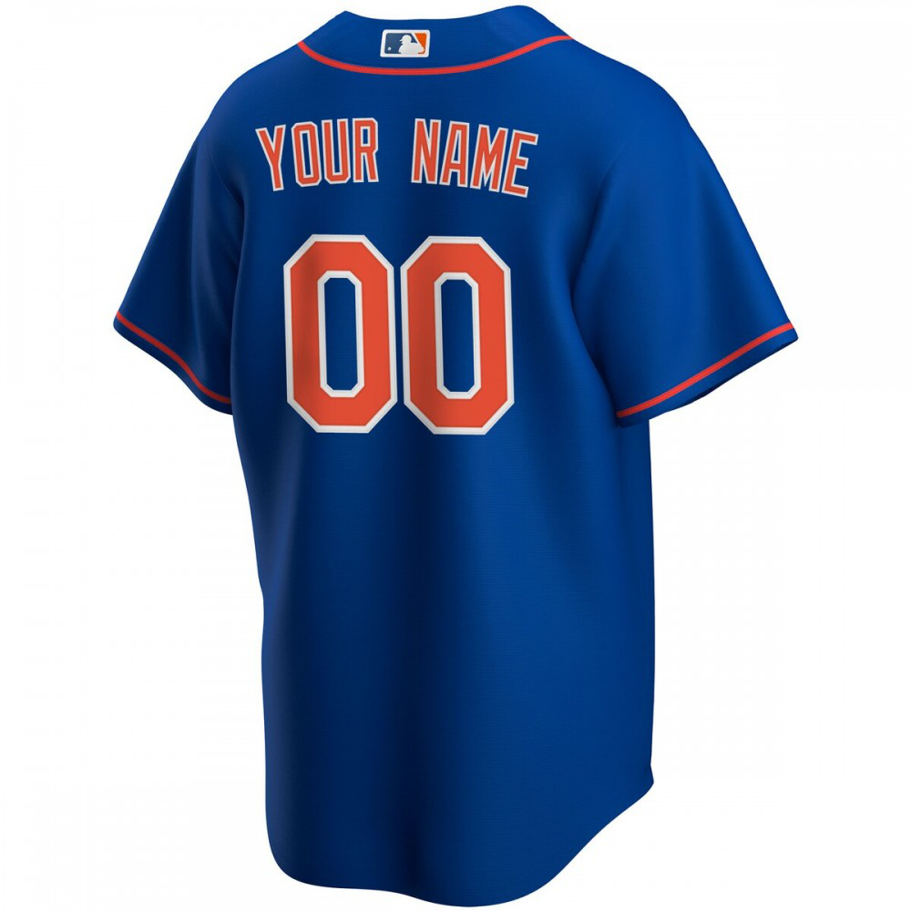 New York Mets Alternate Replica Custom Jersey - Royal-Pro Kit Vault | Brand New 26/27 Sports Jerseys