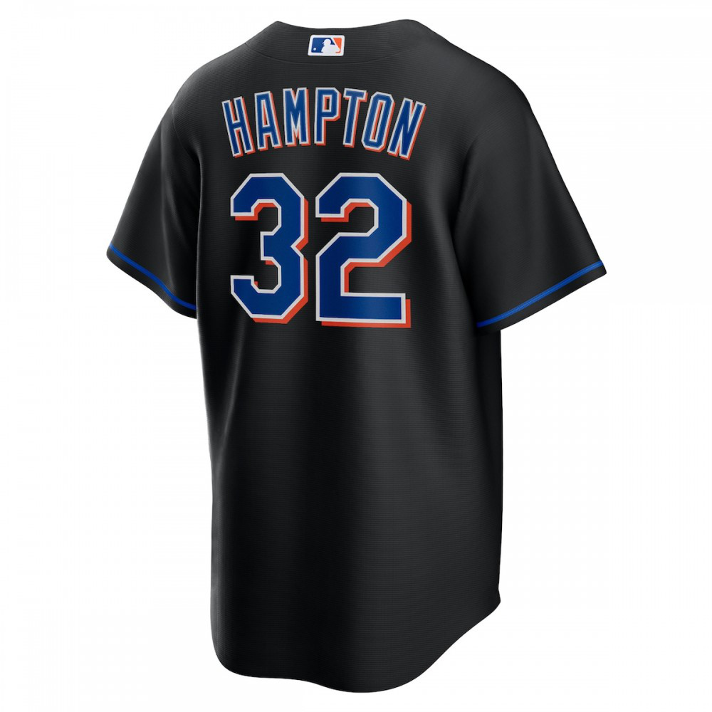 Mike Hampton New York Mets 2022 Alternate Replica Player Jersey - Black-Pro Kit Vault | Brand New 26/27 Sports Jerseys