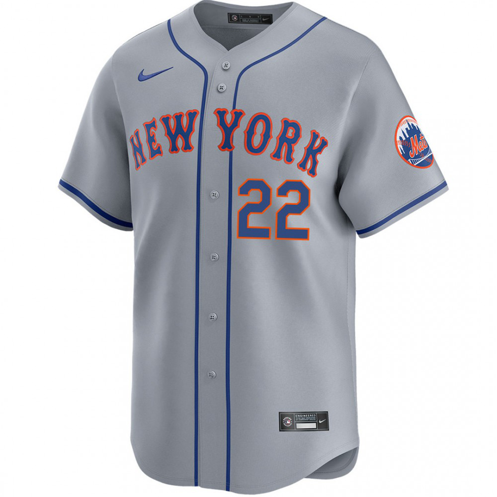 Juan Soto New York Mets Away Limited Player Jersey - Gray-Pro Kit Vault | Brand New 26/27 Sports Jerseys