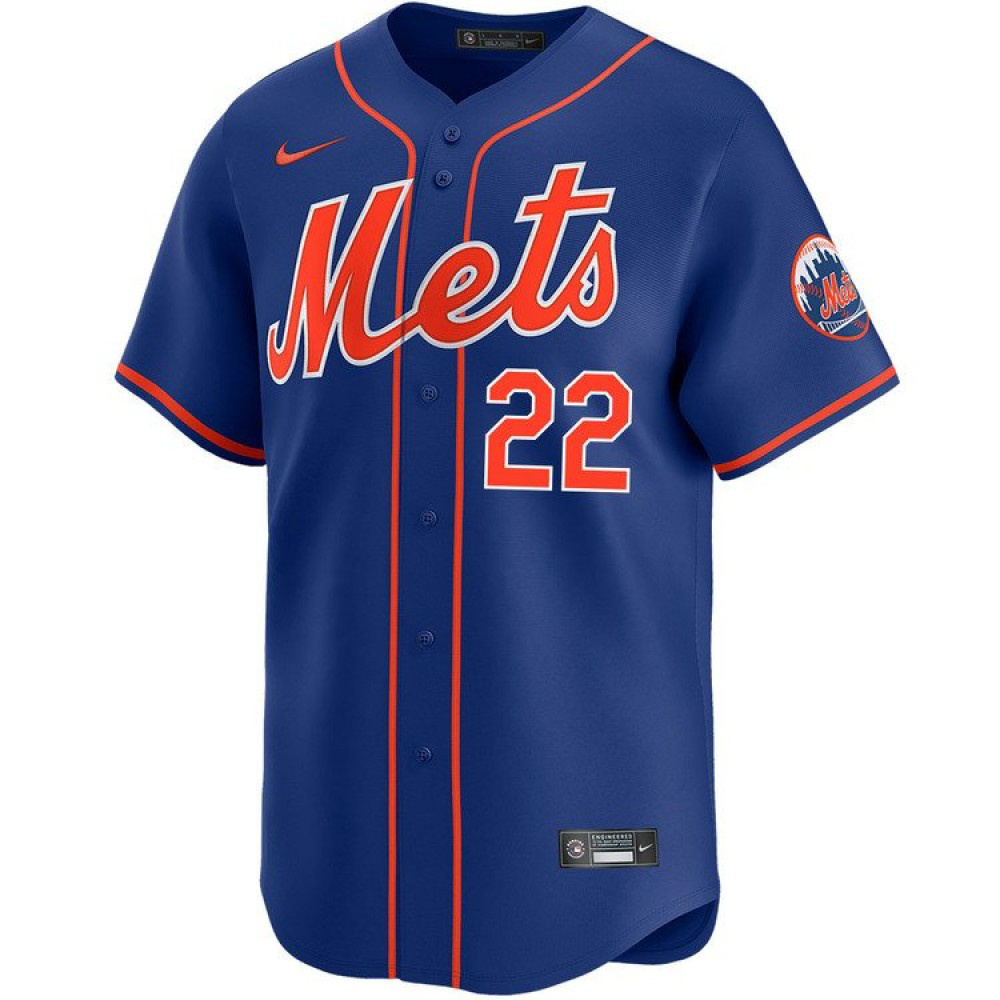 Juan Soto New York Mets Alternate Limited Player Jersey聽鈥?Royal-Pro Kit Vault | Brand New 26/27 Sports Jerseys
