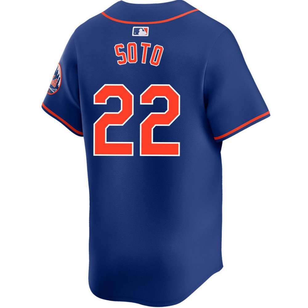 Juan Soto New York Mets Alternate Limited Player Jersey聽鈥?Royal-Pro Kit Vault | Brand New 26/27 Sports Jerseys