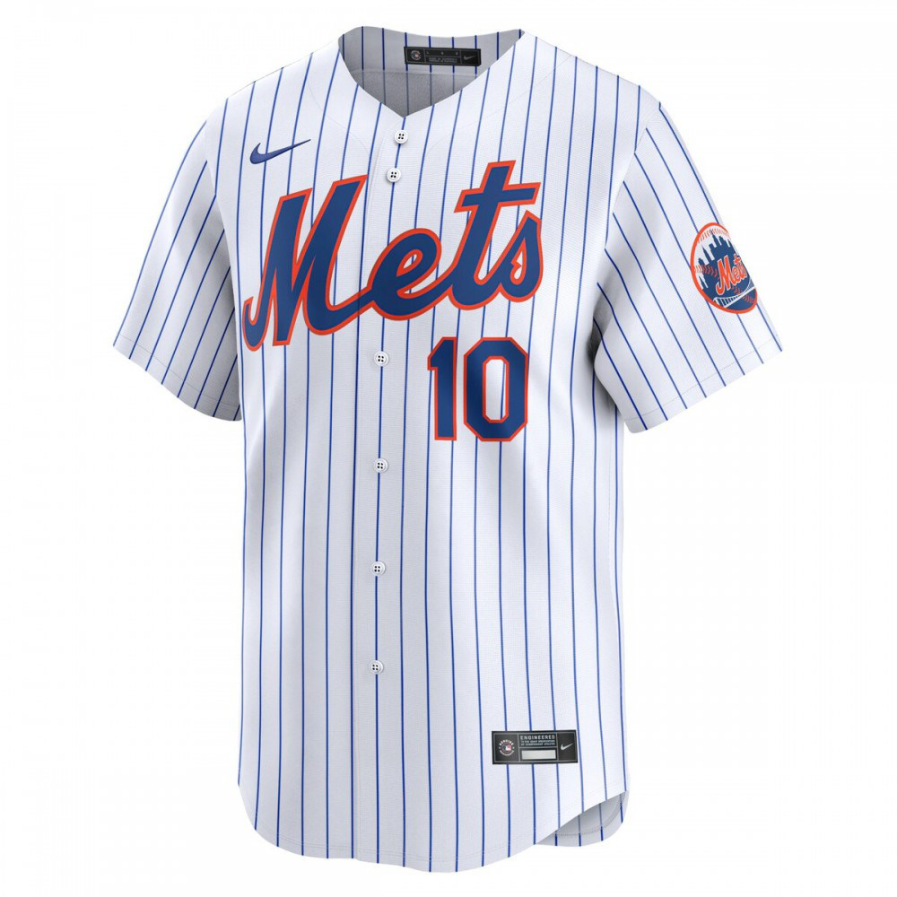 Ronny Mauricio New York Mets Home Limited Player Jersey - White-Pro Kit Vault | Brand New 26/27 Sports Jerseys