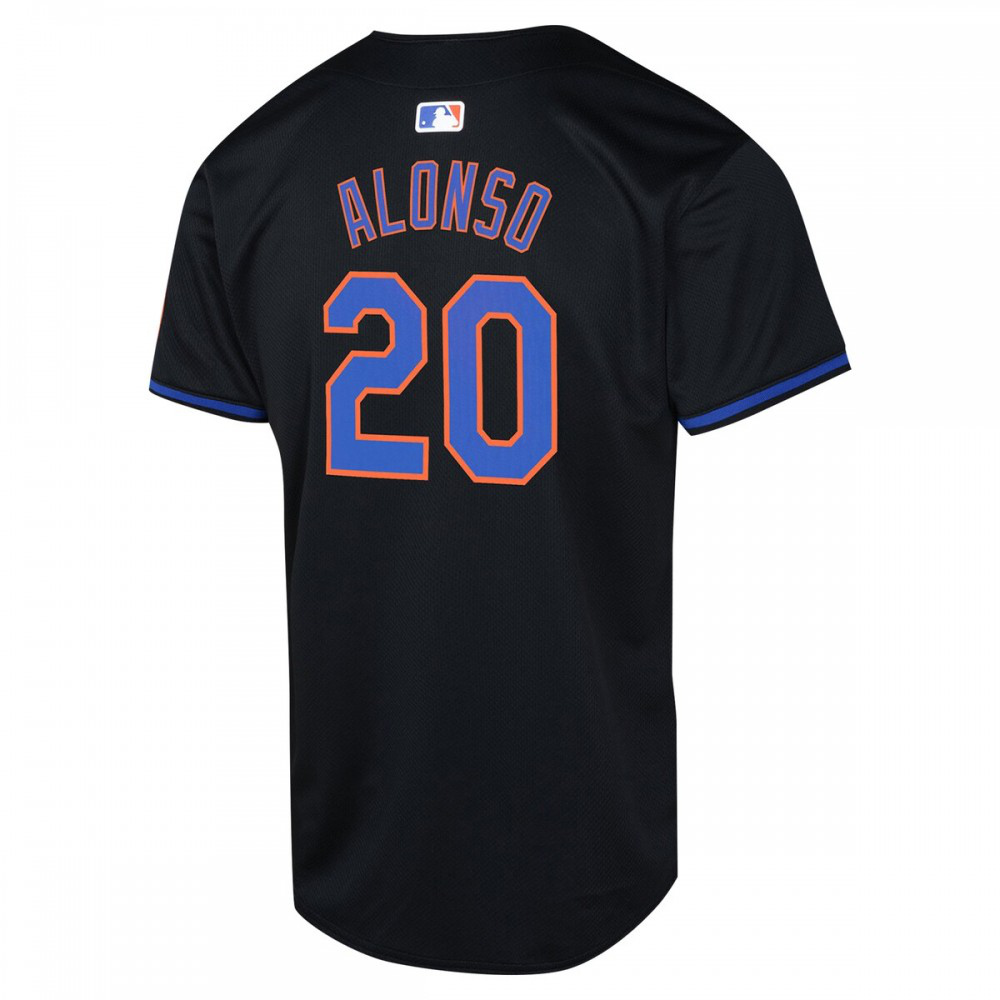 Pete Alonso New York Mets Youth Alternate Limited Player Jersey - Black-Pro Kit Vault | Brand New 26/27 Sports Jerseys
