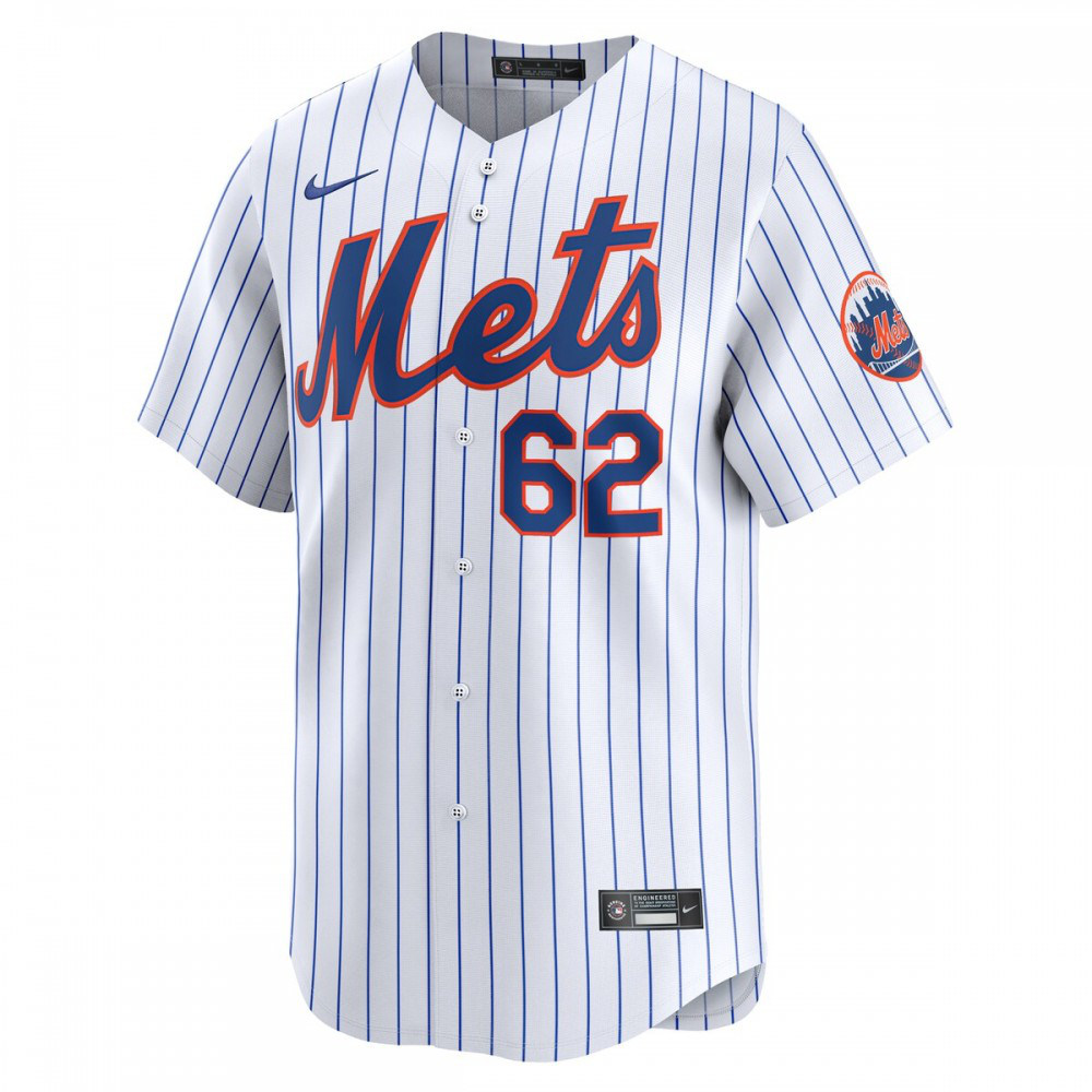 Jose Quintana New York Mets Home Limited Player Jersey - White-Pro Kit Vault | Brand New 26/27 Sports Jerseys