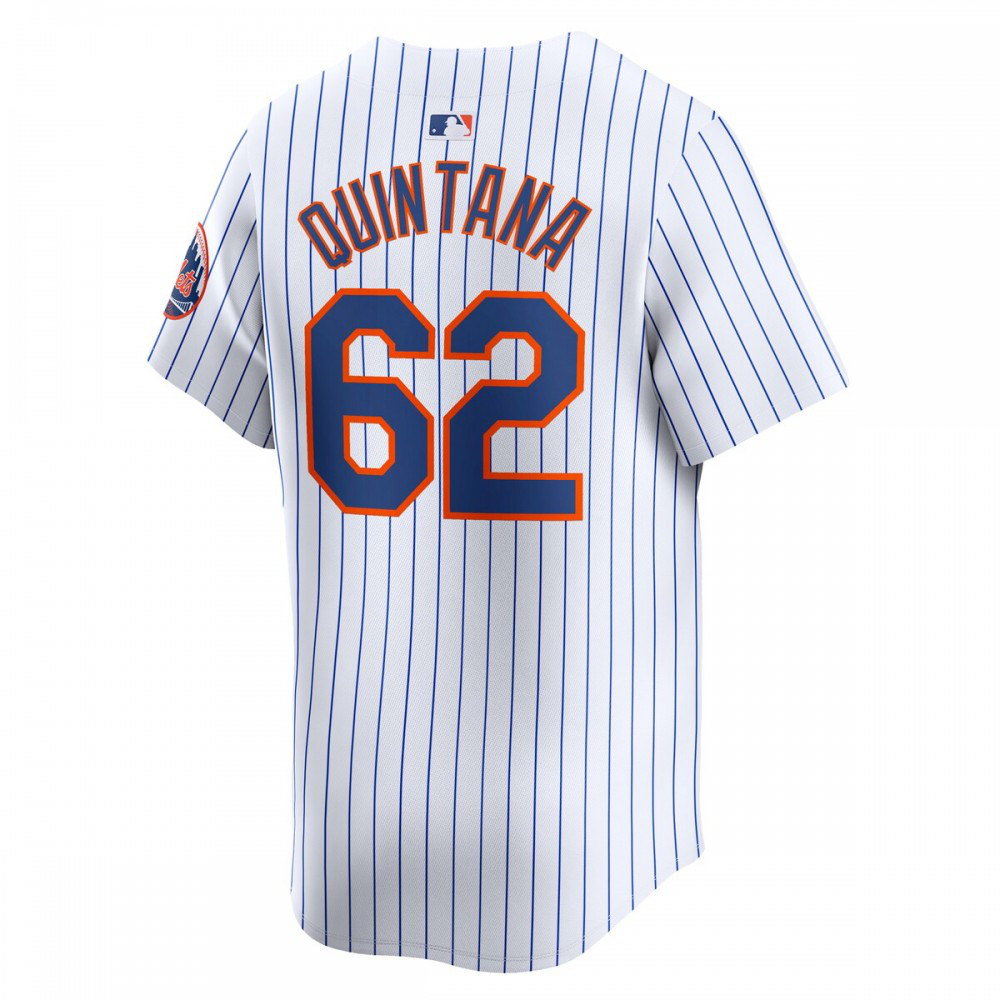 Jose Quintana New York Mets Home Limited Player Jersey - White-Pro Kit Vault | Brand New 26/27 Sports Jerseys