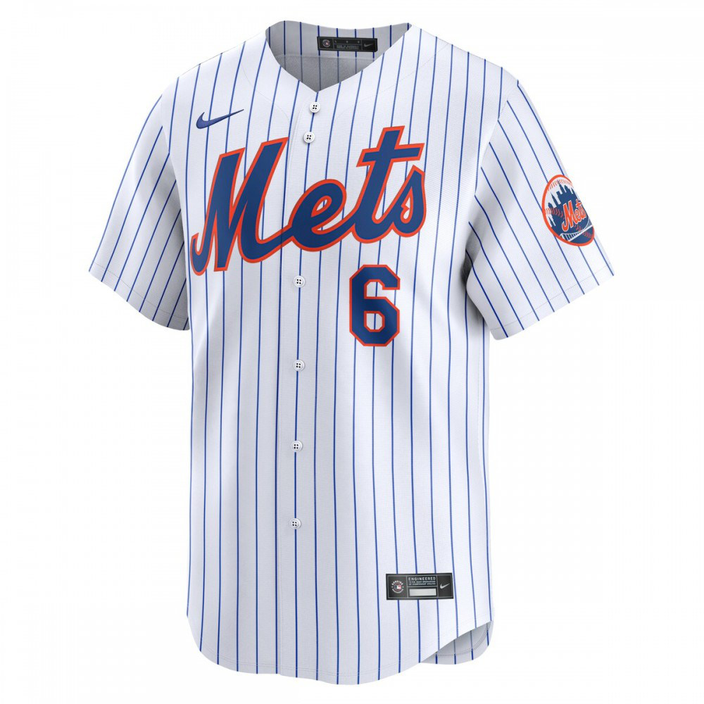 Starling Marte New York Mets Home Limited Player Jersey - White-Pro Kit Vault | Brand New 26/27 Sports Jerseys
