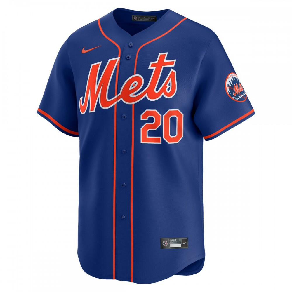 Pete Alonso New York Mets Alternate Limited Player Jersey聽鈥?Royal-Pro Kit Vault | Brand New 26/27 Sports Jerseys