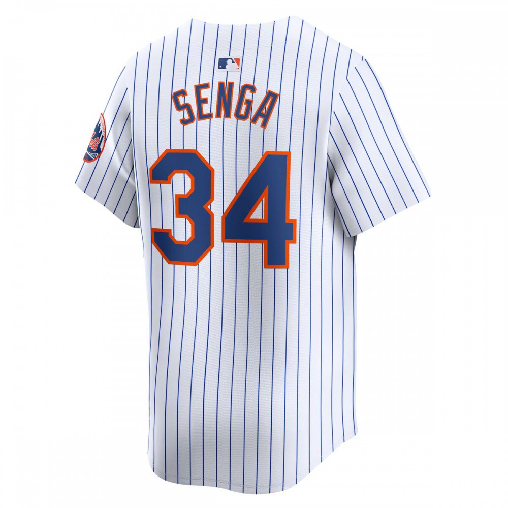 Kodai Senga New York Mets Home Limited Player Jersey - White-Pro Kit Vault | Brand New 26/27 Sports Jerseys
