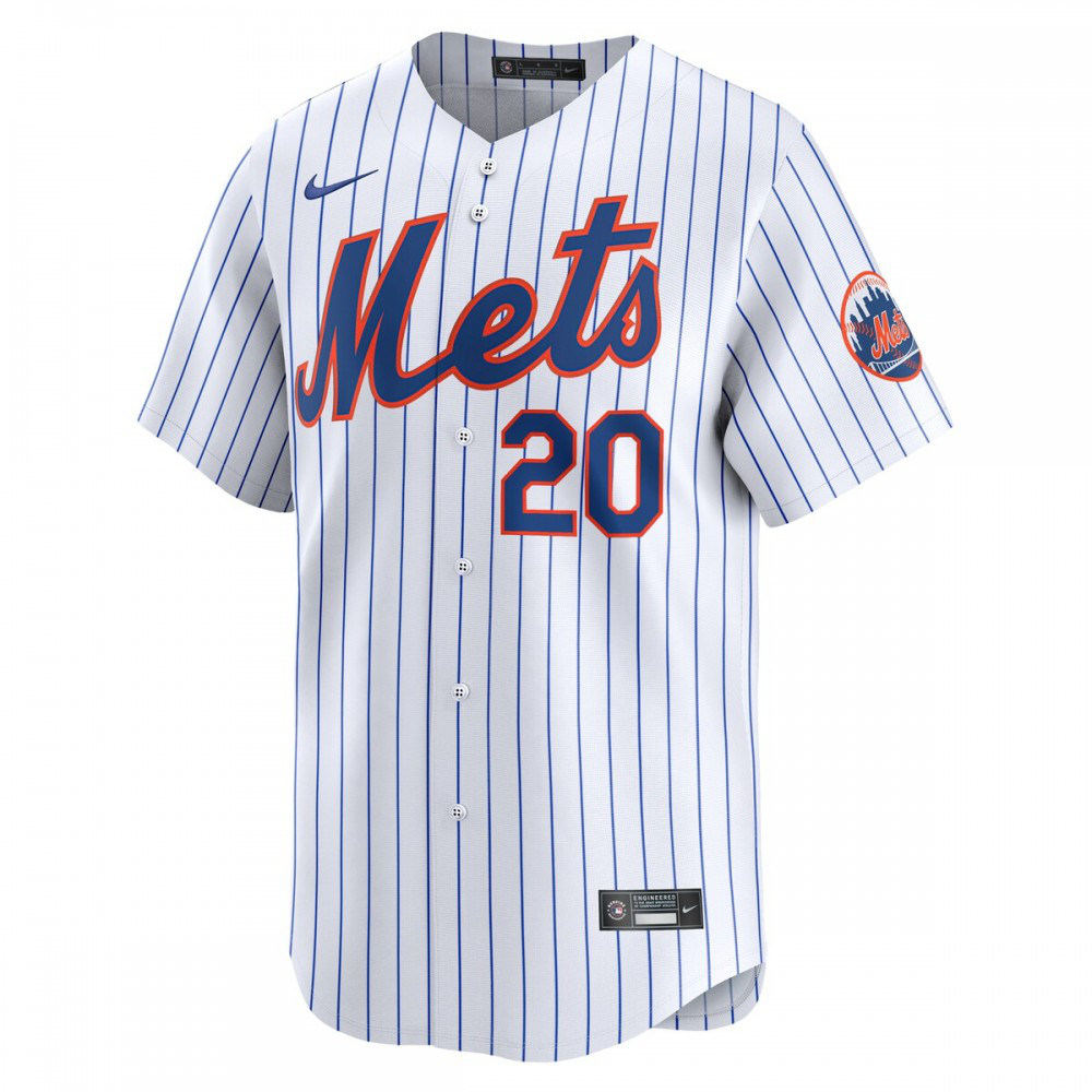 Pete Alonso New York Mets Youth Home Limited Player Jersey - White-Pro Kit Vault | Brand New 26/27 Sports Jerseys