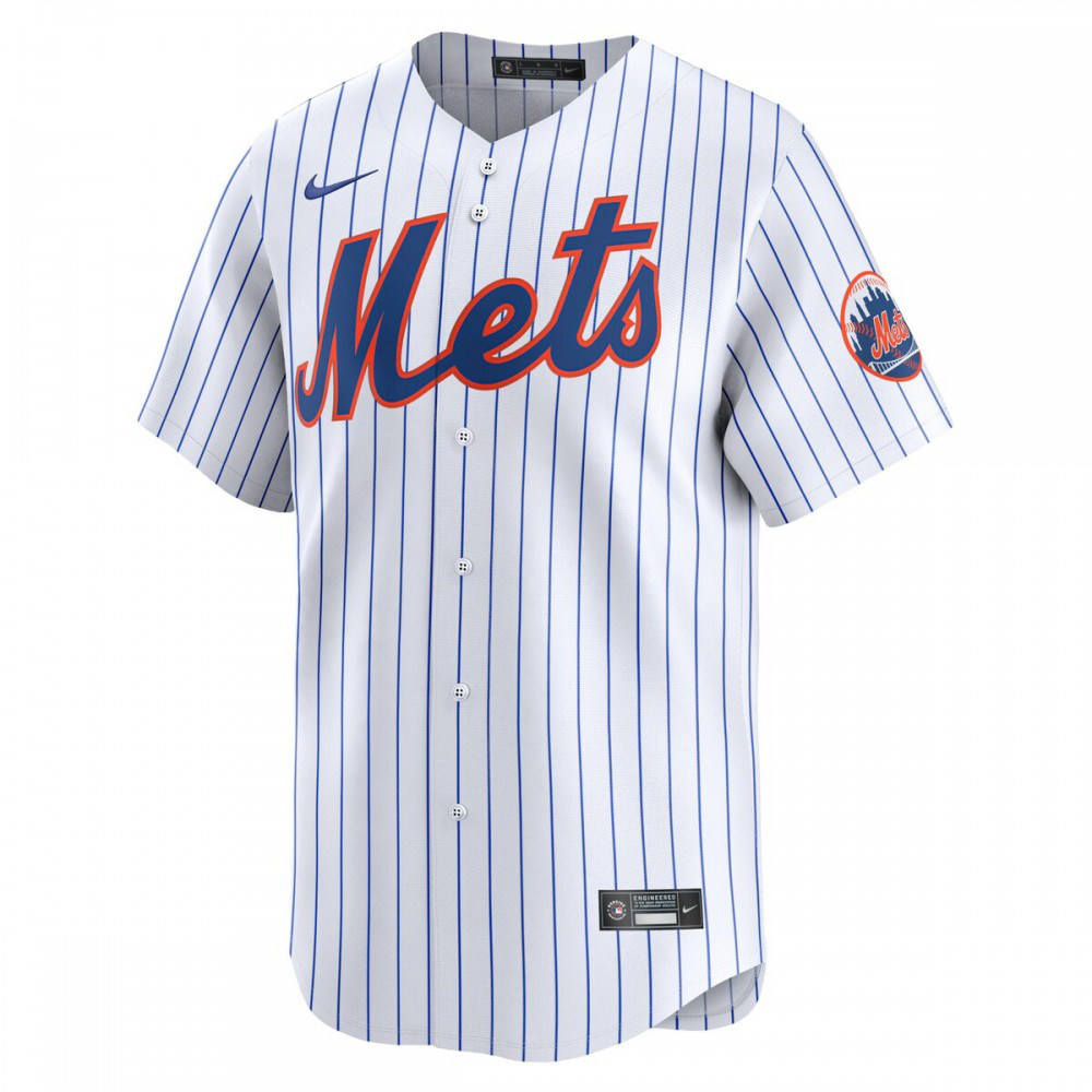 New York Mets Youth Home Limited Jersey - White-Pro Kit Vault | Brand New 26/27 Sports Jerseys