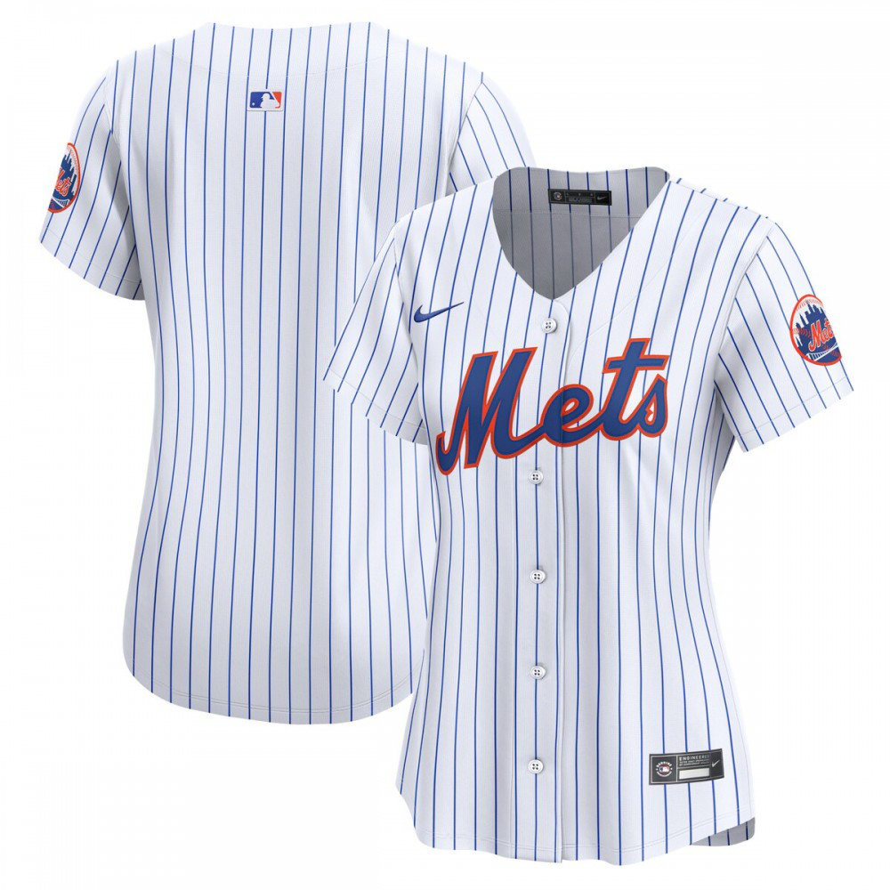 New York Mets Women's Home Limited Jersey - White-Pro Kit Vault | Brand New 26/27 Sports Jerseys