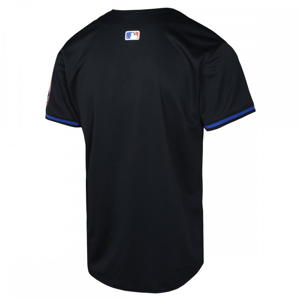 New York Mets Youth Alternate Limited Jersey - Black-Pro Kit Vault | Brand New 26/27 Sports Jerseys