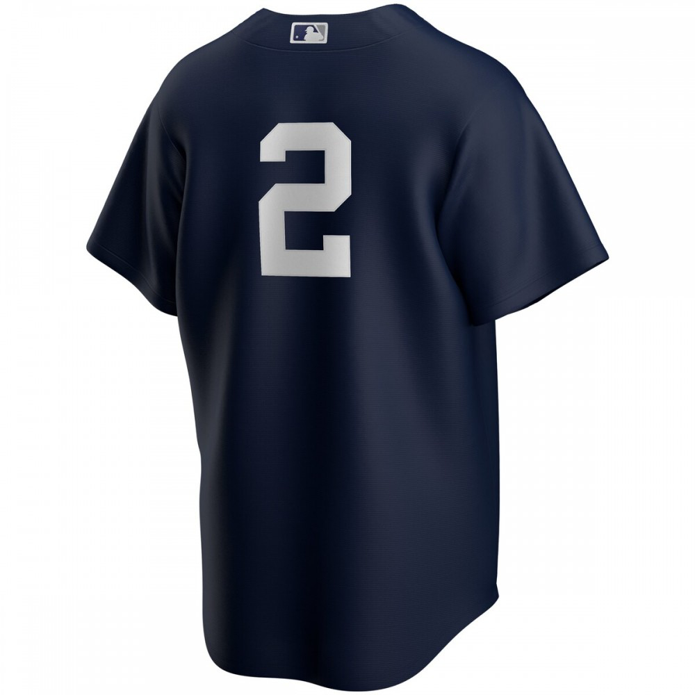 Derek Jeter New York Yankees Alternate Replica Player Jersey - Navy-Pro Kit Vault | Brand New 26/27 Sports Jerseys
