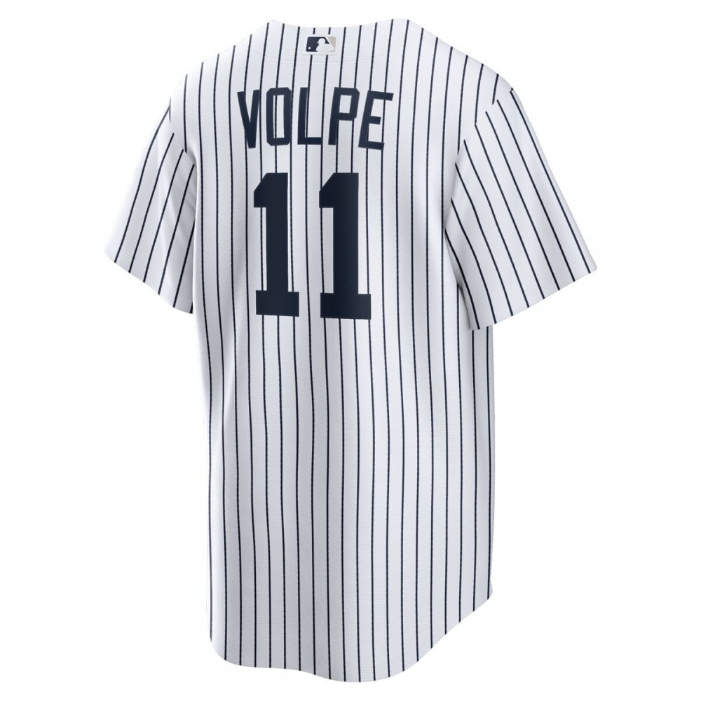 Anthony Volpe New York Yankees Youth Home Replica Player Jersey - White-Pro Kit Vault | Brand New 26/27 Sports Jerseys