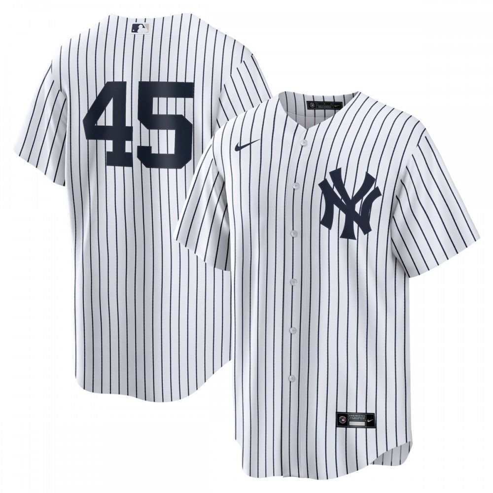 Gerrit Cole New York Yankees Home Replica Player Name Jersey - White-Pro Kit Vault | Brand New 26/27 Sports Jerseys