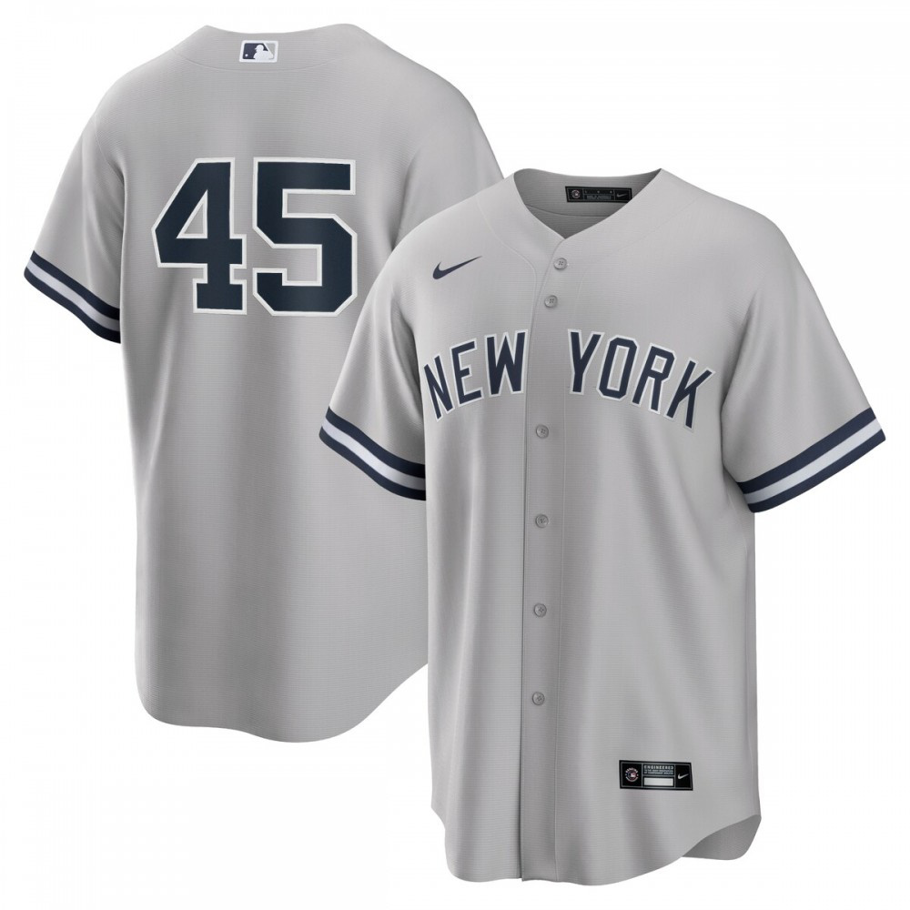 Gerrit Cole New York Yankees Road Replica Player Name Jersey - Gray-Pro Kit Vault | Brand New 26/27 Sports Jerseys