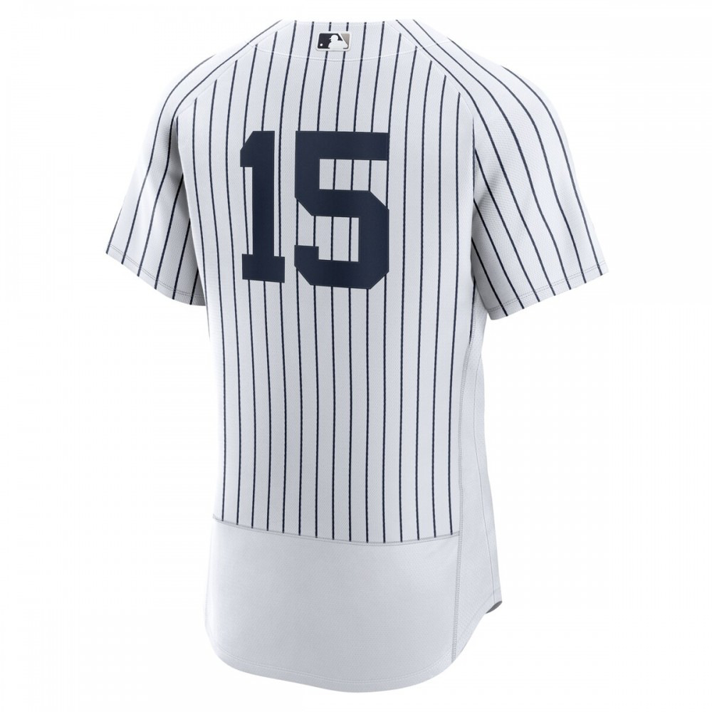 Thurman Munson New York Yankees Home Authentic Retired Player Jersey - White-Pro Kit Vault | Brand New 26/27 Sports Jerseys