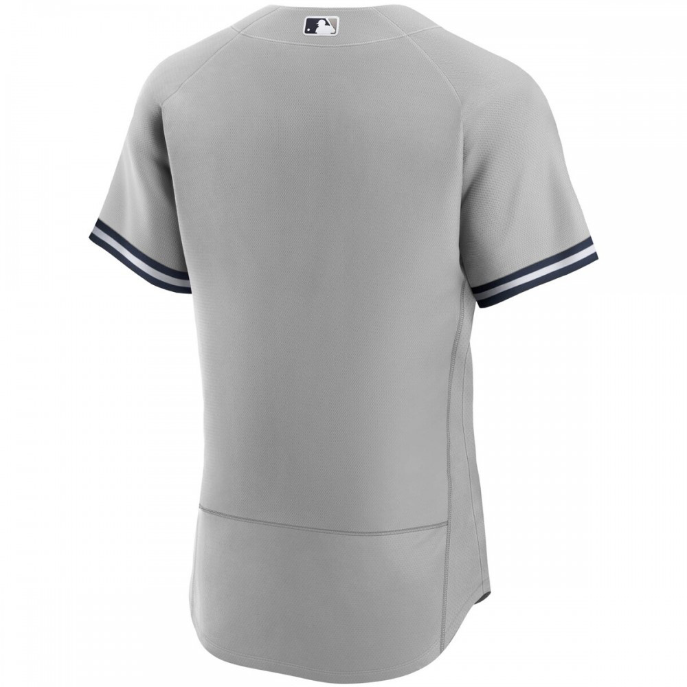 New York Yankees Road Authentic Team Jersey - Gray-Pro Kit Vault | Brand New 26/27 Sports Jerseys