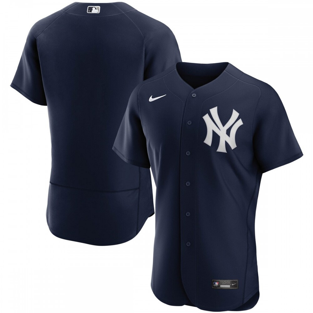 New York Yankees Alternate Authentic Team Jersey - Navy-Pro Kit Vault | Brand New 26/27 Sports Jerseys