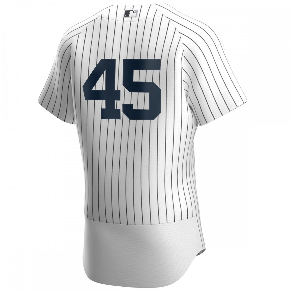Gerrit Cole New York Yankees Home Authentic Player Jersey - White-Pro Kit Vault | Brand New 26/27 Sports Jerseys