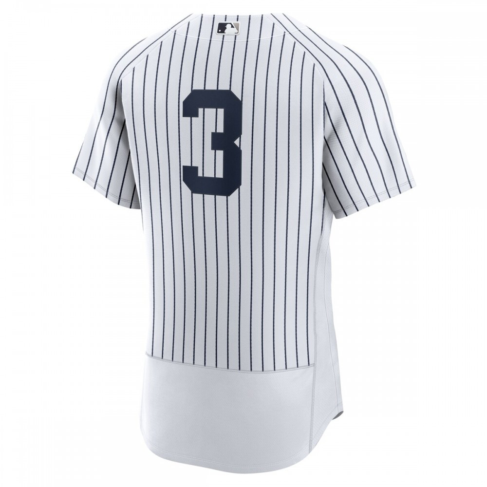 Babe Ruth New York Yankees Home Authentic Retired Player Jersey - White-Pro Kit Vault | Brand New 26/27 Sports Jerseys