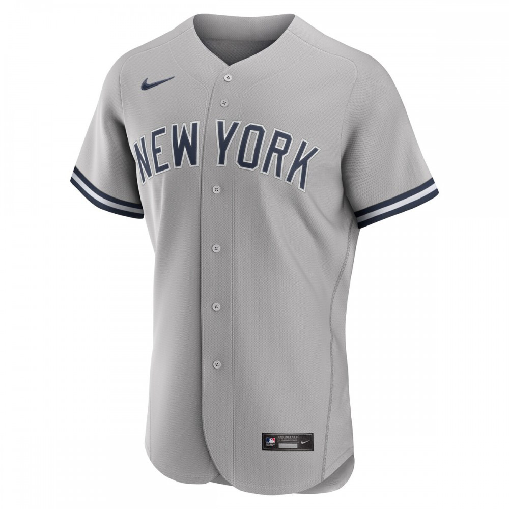 Anthony Volpe New York Yankees Road Authentic Jersey - Gray-Pro Kit Vault | Brand New 26/27 Sports Jerseys