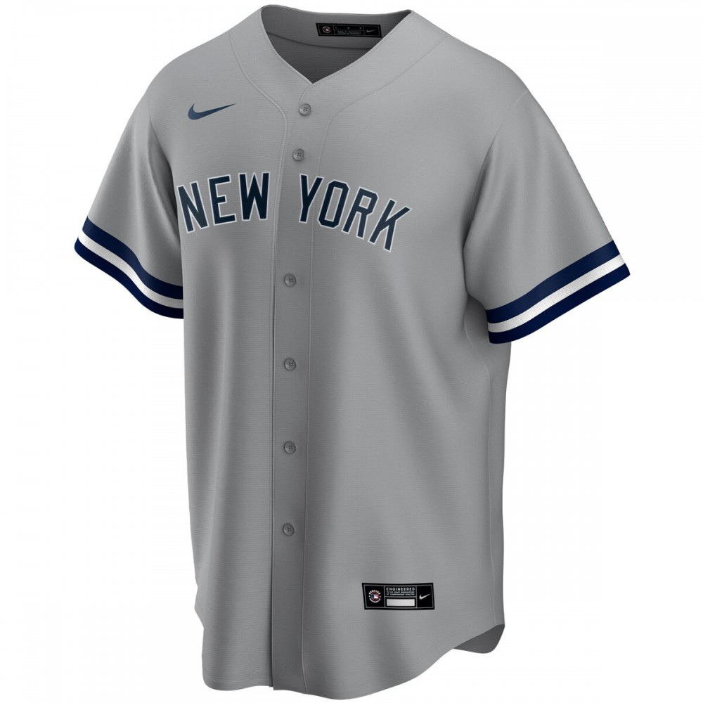 New York Yankees Youth Road Replica Team Jersey - Gray-Pro Kit Vault | Brand New 26/27 Sports Jerseys