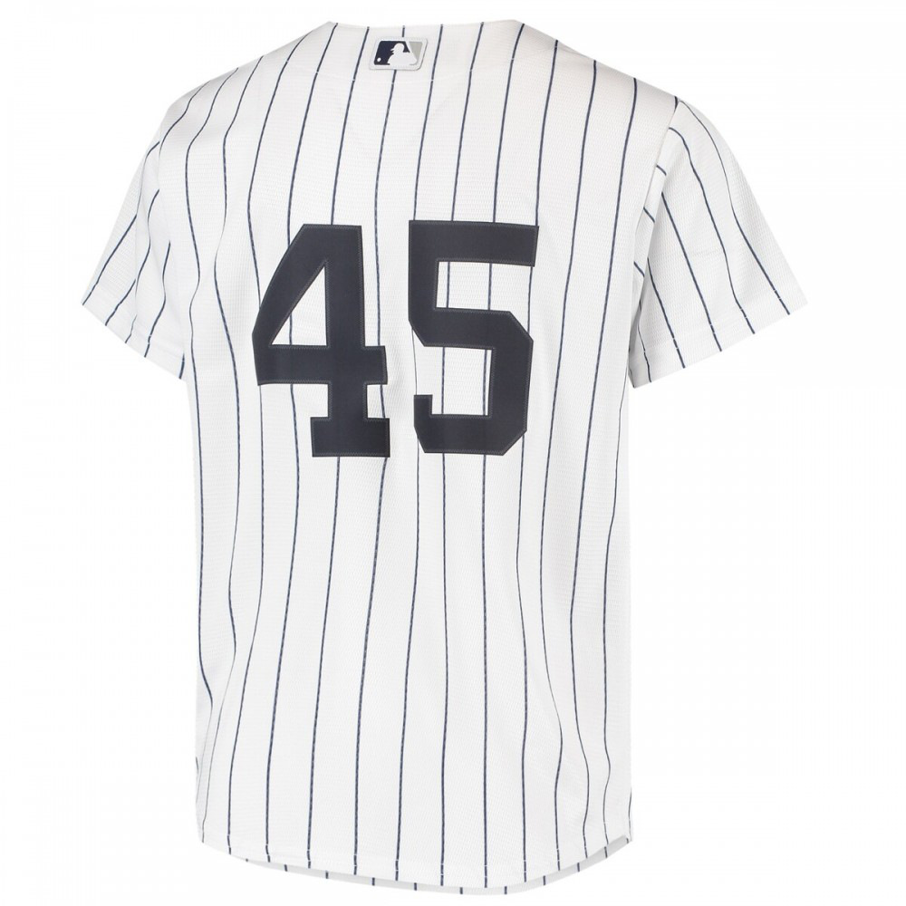 Gerrit Cole New York Yankees Youth Alternate Replica Player Jersey - White-Pro Kit Vault | Brand New 26/27 Sports Jerseys
