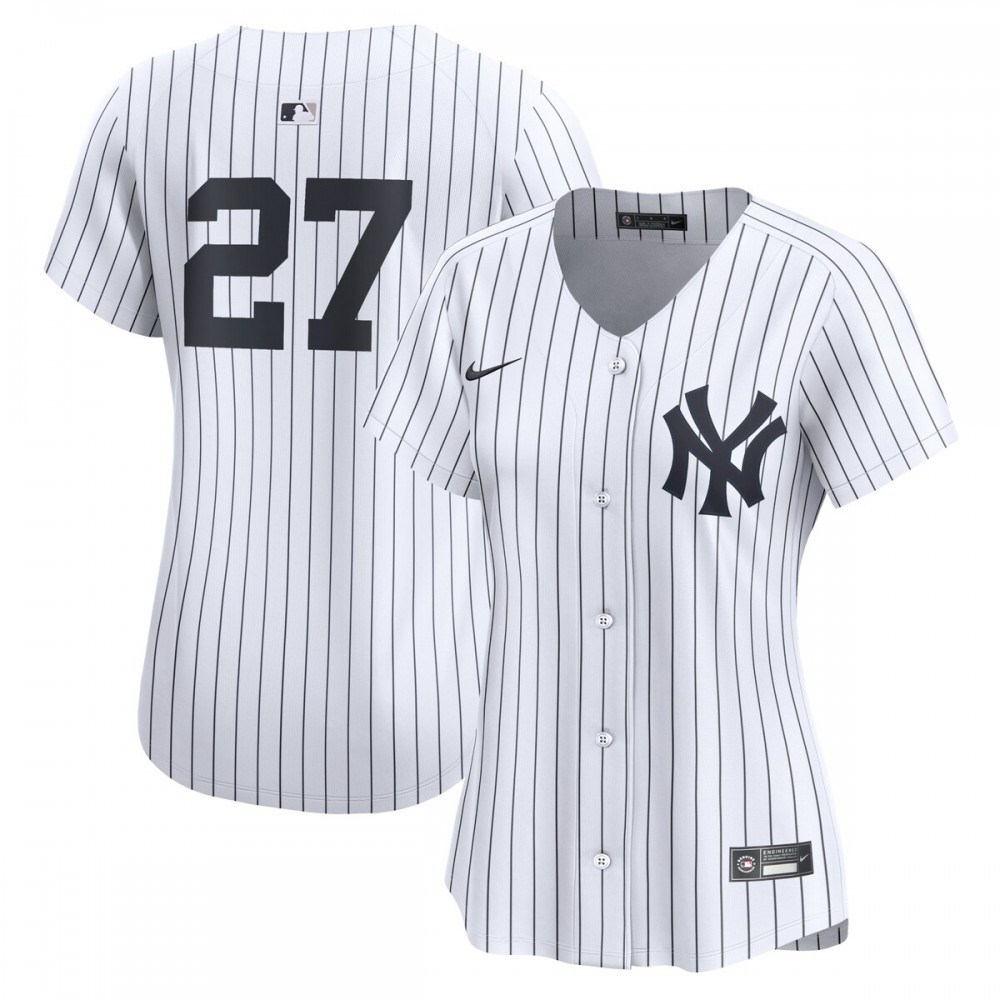Giancarlo Stanton New York Yankees Women's Home Limited Player Jersey - White-Pro Kit Vault | Brand New 26/27 Sports Jerseys