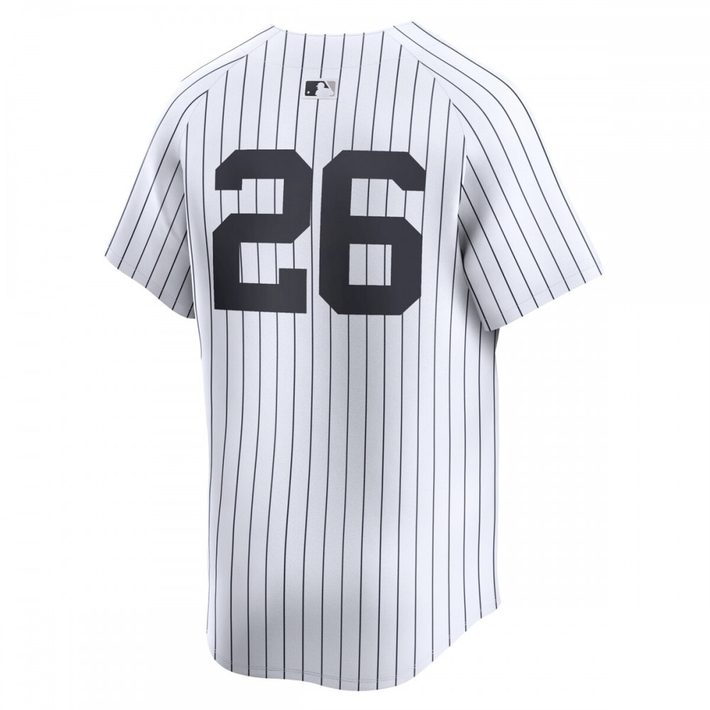 DJ LeMahieu New York Yankees Home Limited Player Jersey - White-Pro Kit Vault | Brand New 26/27 Sports Jerseys