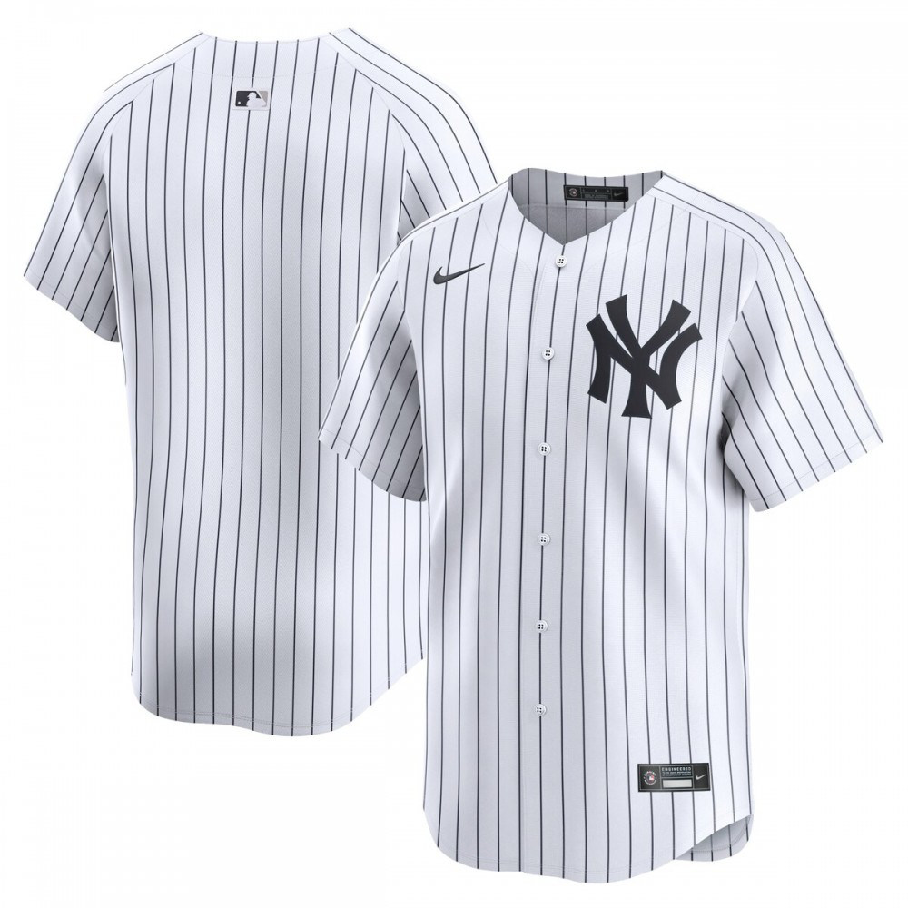 New York Yankees Youth Home Limited Jersey - White-Pro Kit Vault | Brand New 26/27 Sports Jerseys