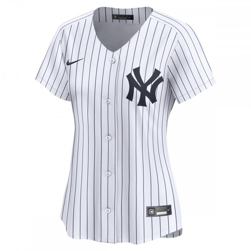 Aaron Judge New York Yankees Women's Home Limited Player Jersey - White-Pro Kit Vault | Brand New 26/27 Sports Jerseys