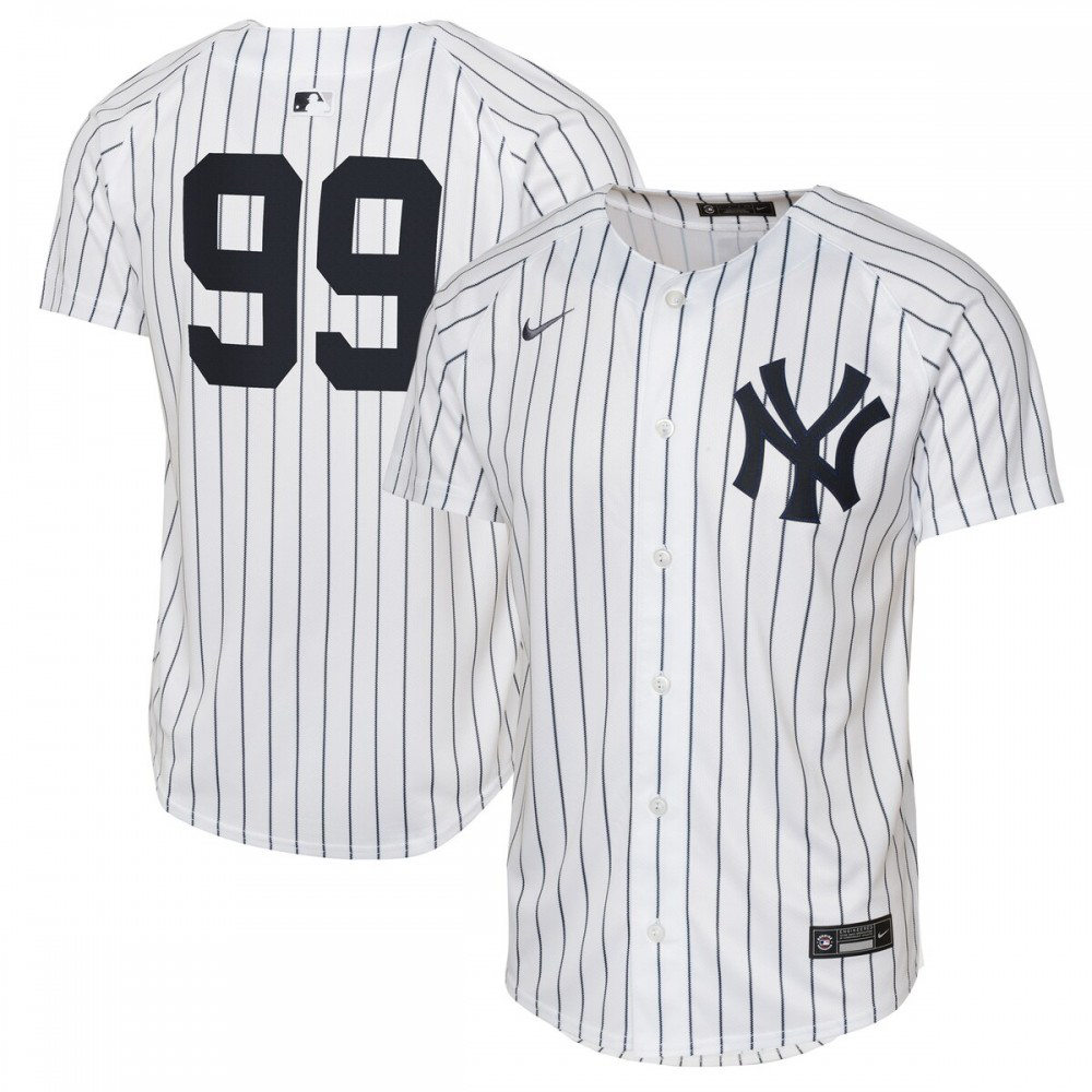 Aaron Judge New York Yankees Youth Home Limited Player Jersey - White-Pro Kit Vault | Brand New 26/27 Sports Jerseys