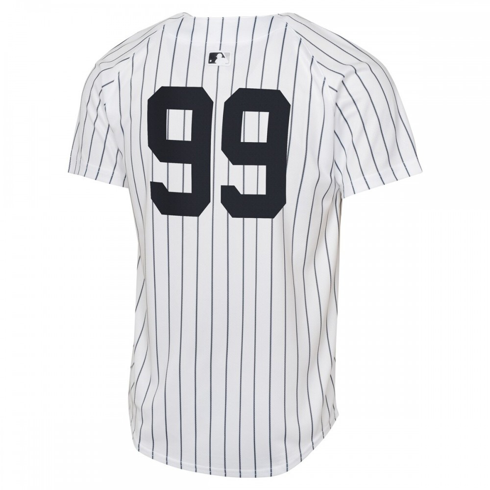 Aaron Judge New York Yankees Youth Home Limited Player Jersey - White-Pro Kit Vault | Brand New 26/27 Sports Jerseys