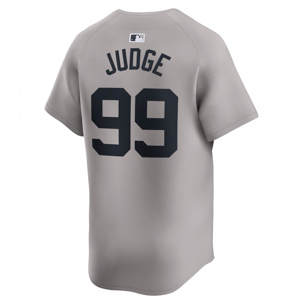 Aaron Judge New York Yankees Away Limited Player Jersey - Gray-Pro Kit Vault | Brand New 26/27 Sports Jerseys