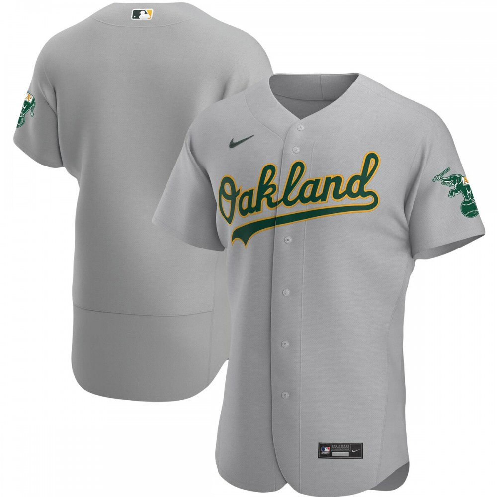 Oakland Athletics Road Authentic Team Jersey - Gray-Pro Kit Vault | Brand New 26/27 Sports Jerseys