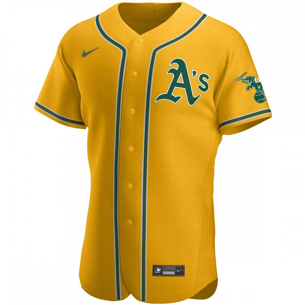 Oakland Athletics Authentic Official Team Jersey - Gold-Pro Kit Vault | Brand New 26/27 Sports Jerseys